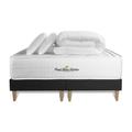Pack matelas 180x200 double sommiers oreiller couette
