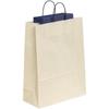 VP 50 Tragetaschen Papier »toptwist« ivory beige