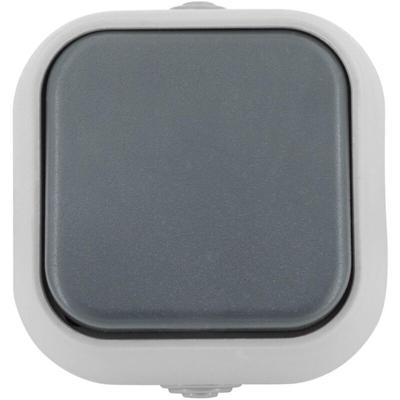 Ledkia - Lichtschalter IP54 Grau Image
