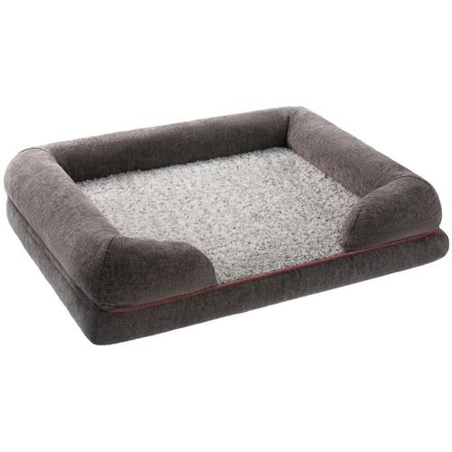 Petstuff - Hundebett s 63x50x21cm dunkelgrau