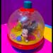 Disney Toys | Disney Vintage 90’s Mickey Mouse, Donald Duck & Pluto Carousel Push N Spin Toy | Color: Red/Yellow | Size: Approx 8”Hx7”W