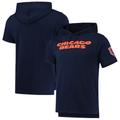 Men's Mitchell & Ness Navy Chicago Bears Game Day Hoodie T-Shirt