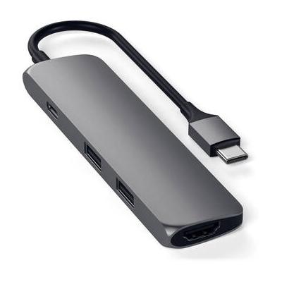Satechi USB Type-C 4-in-1 Slim Multi-Port Adapter ...