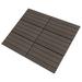 VidaXL Decking Tiles Patio Floor Tile Yard Outdoor Flooring Tile WPC Wood in Brown | Wayfair 149027
