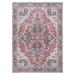 Gray/Indigo 156 x 120 x 0.16 in Area Rug - Kaleen Vera Collection Multi 7"6" X 10" Rectangle Residential Indoor Area Rug | Wayfair VER05-86-1013