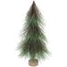 Northlight Seasonal 20.5" & Brown Pine Needle Tree Christmas Decoration, Wood in Green | 20.5 H x 8 W in | Wayfair NORTHLIGHT SH93295