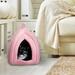 Tucker Murphy Pet™ Hinman Square Cat Bed Fabric in Pink | 16.5 H x 13 W x 13 D in | Wayfair 0EFB0DD28CDE49DC97B1BBAD103F2702