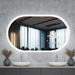 Orren Ellis 28*40 Inch Bathroom Mirror w/ Lights, Anti Fog Dimmable Led Mirror For Wall Touch Control | 24 H x 40 W x 1.6 D in | Wayfair