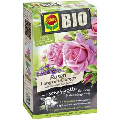 Bio Rosen Langzeit-Dünger mit Schafwolle 750g - Compo Image
