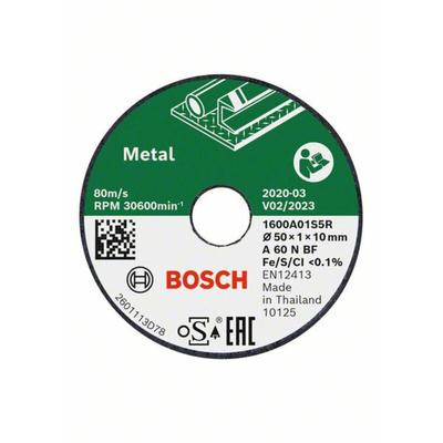 Accessories 1600A01S5Y Trennscheibe gerade 50 mm 1 St. - Bosch