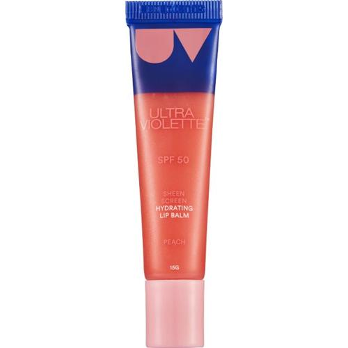 Ultra Violette Sheen Screen Hydrating Lip Balm Peach SPF50 15g Lippenbalsam