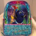 Disney Accessories | Finding Dory Backpack/Nwt | Color: Blue/Pink | Size: See Description