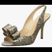 Kate Spade Shoes | Kate Spade New York Women's Charm Slingback Pump- Size 7.5 | Color: Gold/Silver | Size: 7.5