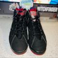 Nike Shoes | Jordan 7 Retro Raptors Black Red Purple Bulls Jersey Sz-10.5 | Color: Black/Red | Size: 10.5