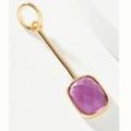 Anthropologie Jewelry | Anthropologie Build-A-Necklace Birthstone Charm - Orchid | Color: Pink/Purple | Size: Os