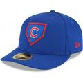 Men's New Era Royal Chicago Cubs 2022 Clubhouse Low Profile 59FIFTY Fitted Hat