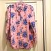 J. Crew Tops | J. Crew Long Sleeve Button Down. Sheer/Light Cotton. Size 12. New With Tags. | Color: Blue/Pink | Size: 12