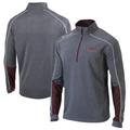 Men's Columbia Gray/Maroon Virginia Tech Hokies Omni-Wick Shotgun 2.0 Quarter-Zip Pullover Top