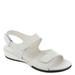 Easy Spirit Hartwell - Womens 5.5 White Sandal Medium