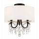 Crystorama Othello 14 Inch 3 Light Semi Flush Mount - 6623-MK-CL-MWP_CEILING