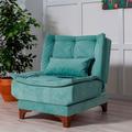 Chaise / Fauteuil convertible Lefkada Tissu Vert d'eau - Vert clair