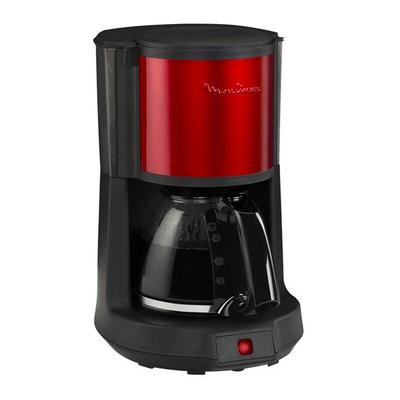Moulinex - Cafetière 15 tasses 1000w fg370d11 - rouge/noir