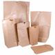 KKE - Sac kraft brun standard 1 feuille à encoche 16,5 x 26,5 - colis 1000 sacs