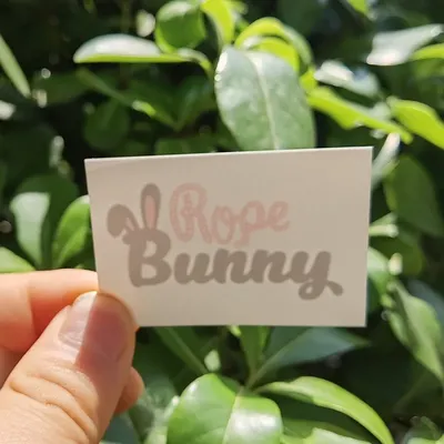 Fétiche de tatouage temporaire pour Hotwife Corde Bunny Cocu