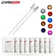 Diode électroluminescente LED dessus plat blanc chaud rouge bleu vert UV orange jaune rose