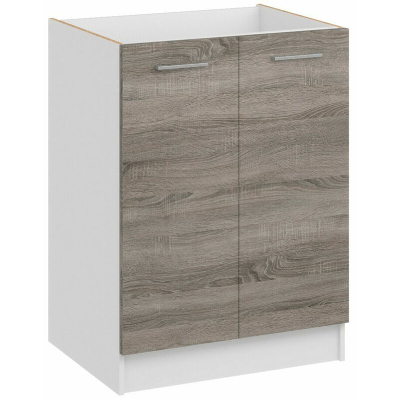 Kuche Küchenschrank Unterschrank Hängeschrank Küchenzeile Kühlschrank spülenschrank 60cm (en),