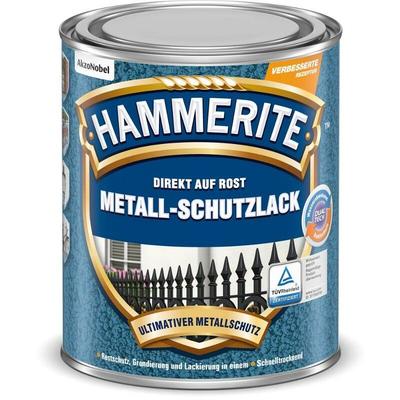 Hammerite - Metallschutz-Lack Hammerschlag Schwarz 2,5l - 5087624 Image