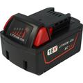 1x batteria compatibile con Milwaukee HD18 H-402C, HIWF-402C, HIWF-0, hiwf, HIW-402C, HIW-0, hiw