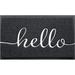 Durable Welcome Mat Low Profile Floor Mat,32"x20" - 2' x 3' Oval