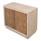 Sarreid Ltd Argyle 37" Wide Sideboard Wood in Gray/Brown | 30 H x 37 W x 18 D in | Wayfair 53492-1