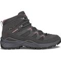 LOWA Damen Multifunktionsstiefel SIRKOS EVO GTX MID Ws, Größe 41 ½ in Schwarz