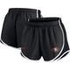 Women's Nike Charcoal San Francisco 49ers Plus Size Logo Performance Tempo Shorts