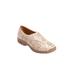 Women's The Maysen Flat by Comfortview in Champagne (Size 8 1/2 M)