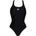 ARENA Damen Schwimmanzug WOMEN'S ICONS SWIMSUIT RACER, Größe 44 in Schwarz