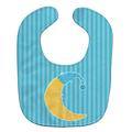 Caroline's Treasures BB8622BIB Baby Boy Moon Baby Bib , 10 x 13", multicolor