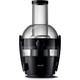 Philips Viva Collection Juicer, 800 W Motor, 2L Capacity, XL Tube, QuickClean Technology, Drip Stop, Pre-clean, See-through Integrated Pulp Container, Black (HR1855/70)