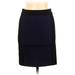 Club Monaco Casual Skirt: Black Color Block Bottoms - Women's Size 4