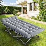 JTANGL Folding Bed, Three Fold Bed w/ Different Colors & Styles Outdoor, Indoor | 15 H x 28 W x 75 D in | Wayfair K16ZDC-8@LXLW