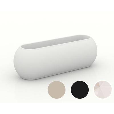 Vondom »PAL« Jardiniere Outdoor Pflanzengefäß Ecru / Lackiert Hochglanz Image