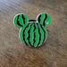 Disney Jewelry | 3/$20 - 4/$25 - 5/$30 - Disney Pin - Watermelon Mickey Icon | Color: Green | Size: Os