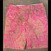 Lilly Pulitzer Shorts | Lilly Pulitzer Women’s Bermuda Shorts Nwot | Color: Green/Pink | Size: 10