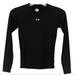 Under Armour Shirts & Tops | Boy's Under Armour Base Layer Long Sleeve Shirt, Boy's Size Small, Black | Color: Black/White | Size: Sb