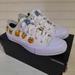 Converse Shoes | New Custom Made Women's Emoji Chuck Taylor All Star 550154c Converse Sneakers. | Color: White | Size: 5.5