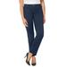 Plus Size Women's Secret Slimmer® Pant by Catherines in Navy (Size 16 W)