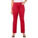 Plus Size Women's Secret Slimmer® Pant by Catherines in Classic Red (Size 18 WP)