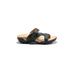 Women's Darline Thong Sandal by Hälsa in Black (Size 7 1/2 M)